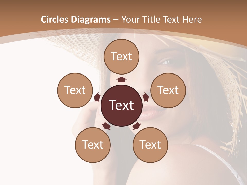 Headwear Concept Nature PowerPoint Template