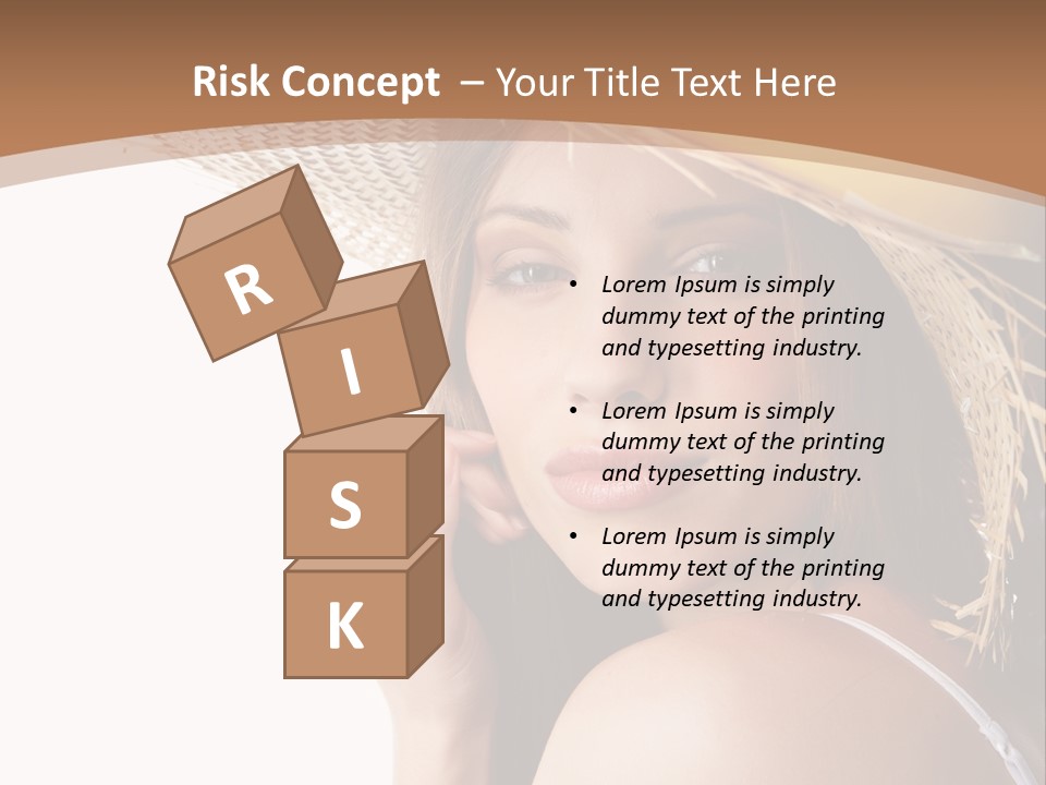 Headwear Concept Nature PowerPoint Template