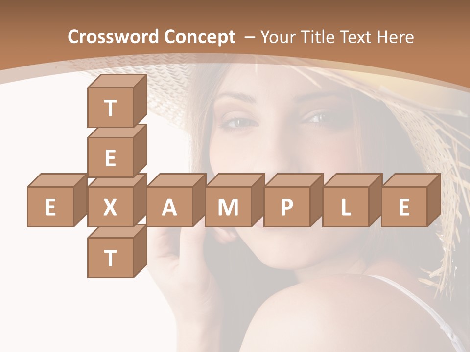 Headwear Concept Nature PowerPoint Template