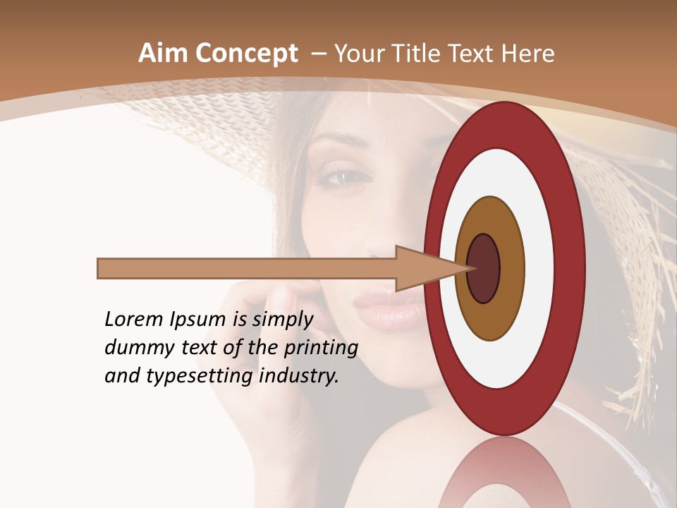 Headwear Concept Nature PowerPoint Template