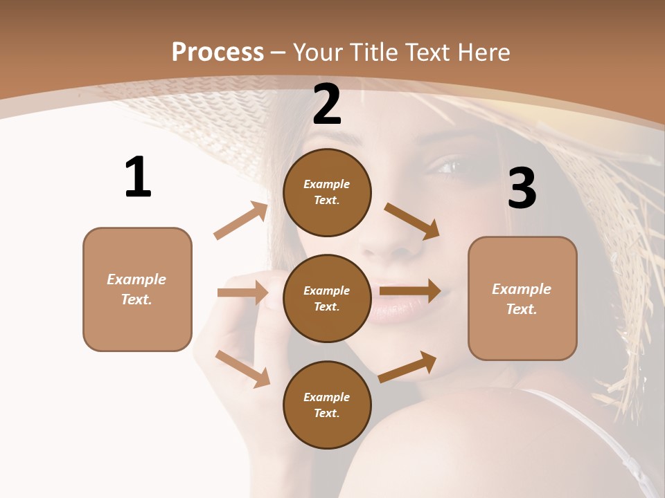 Headwear Concept Nature PowerPoint Template