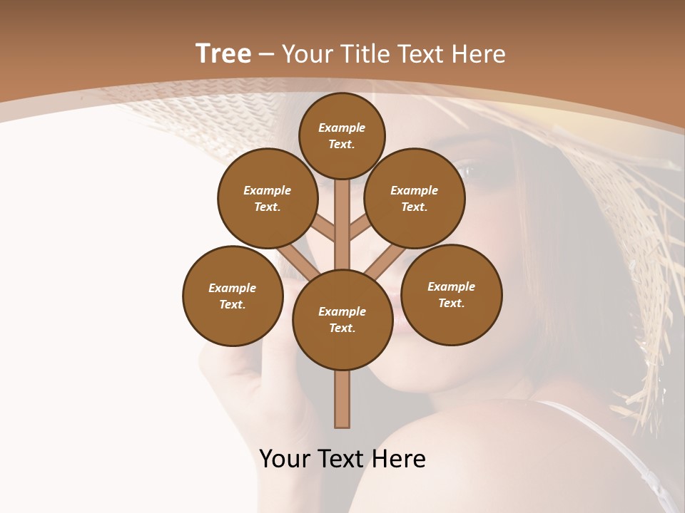 Headwear Concept Nature PowerPoint Template