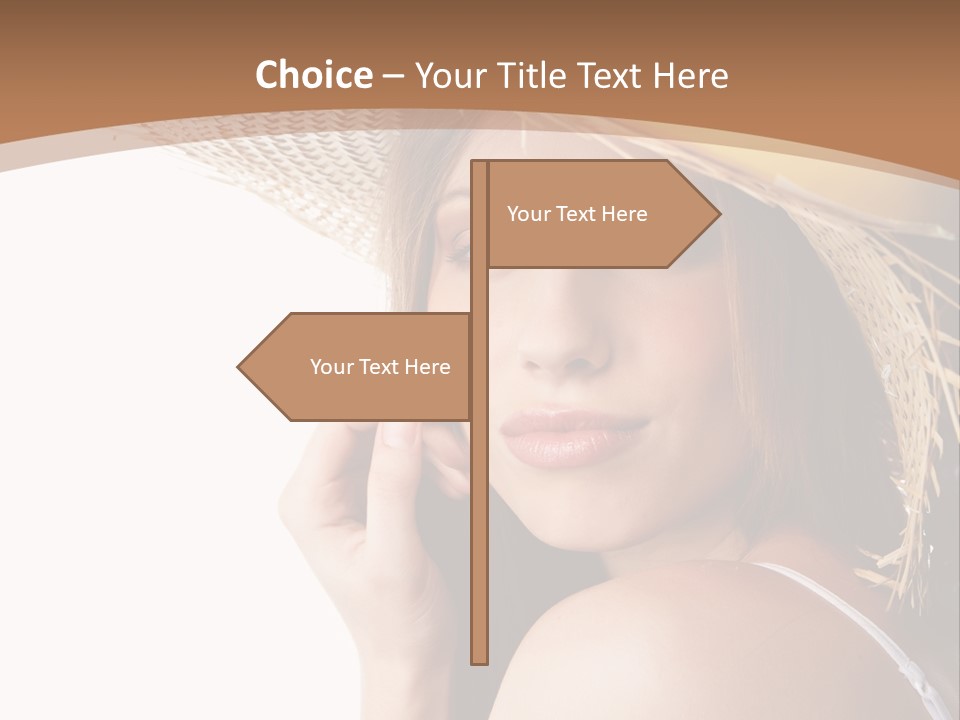 Headwear Concept Nature PowerPoint Template