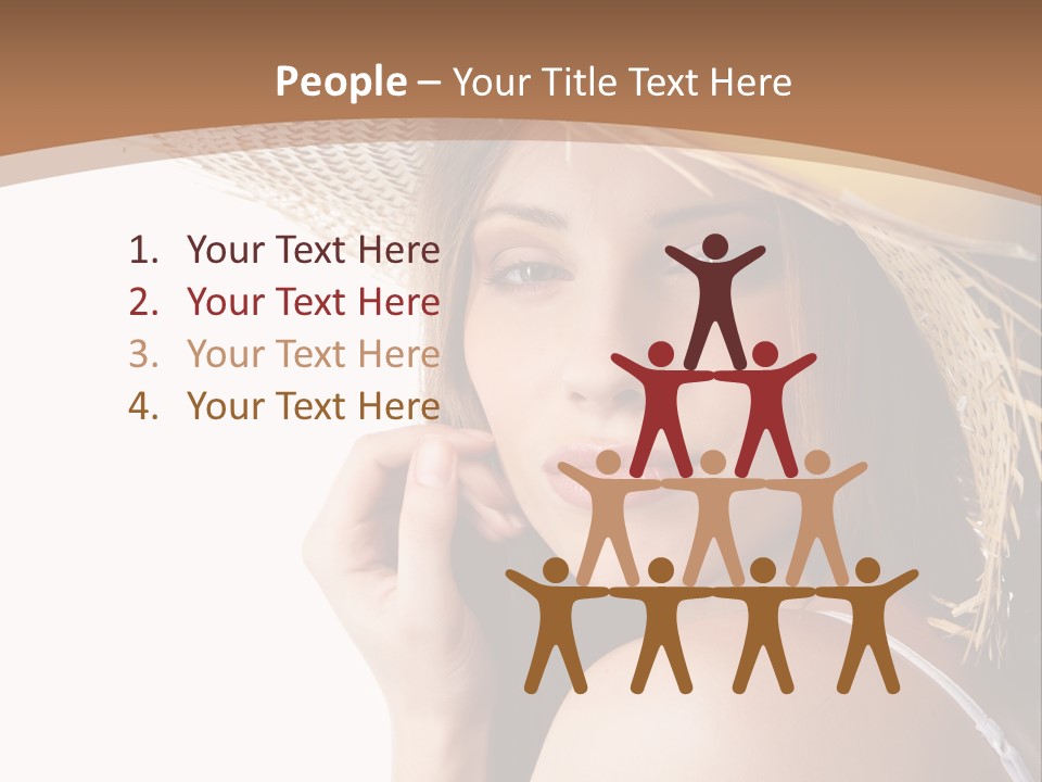 Headwear Concept Nature PowerPoint Template