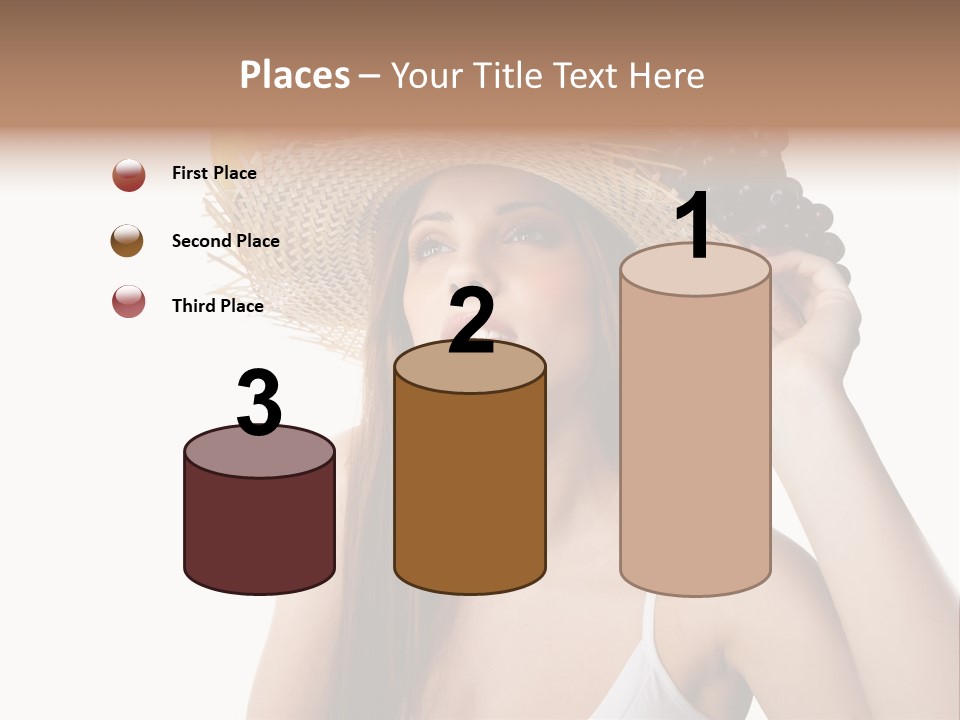 Portrait Girl Person PowerPoint Template