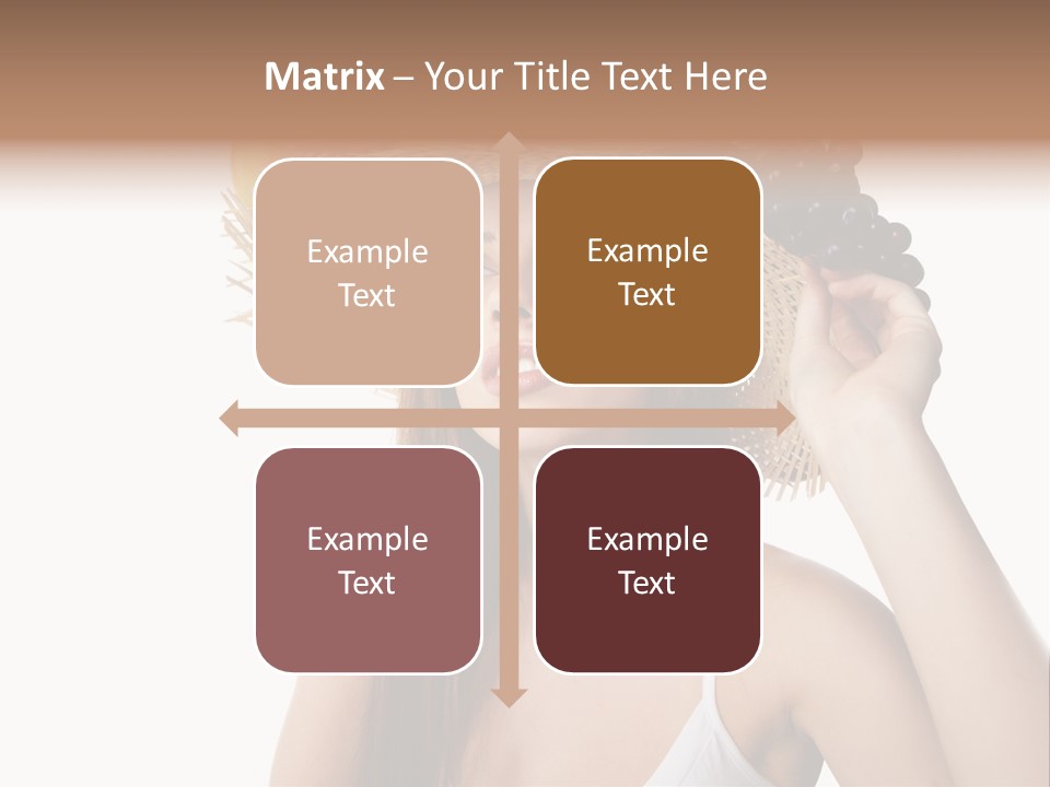 Portrait Girl Person PowerPoint Template