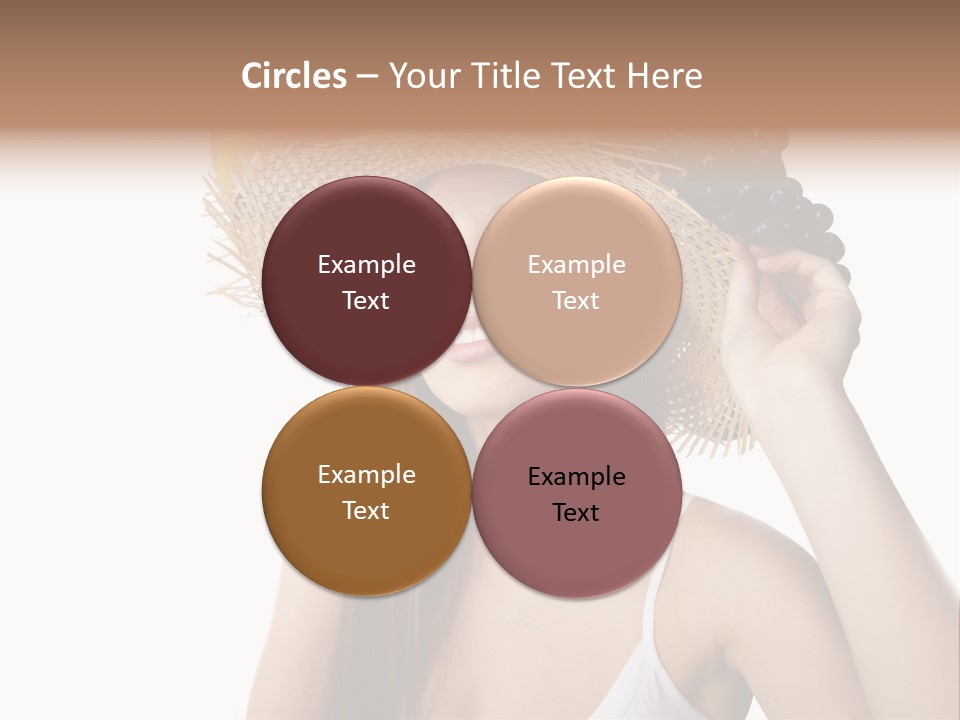 Portrait Girl Person PowerPoint Template