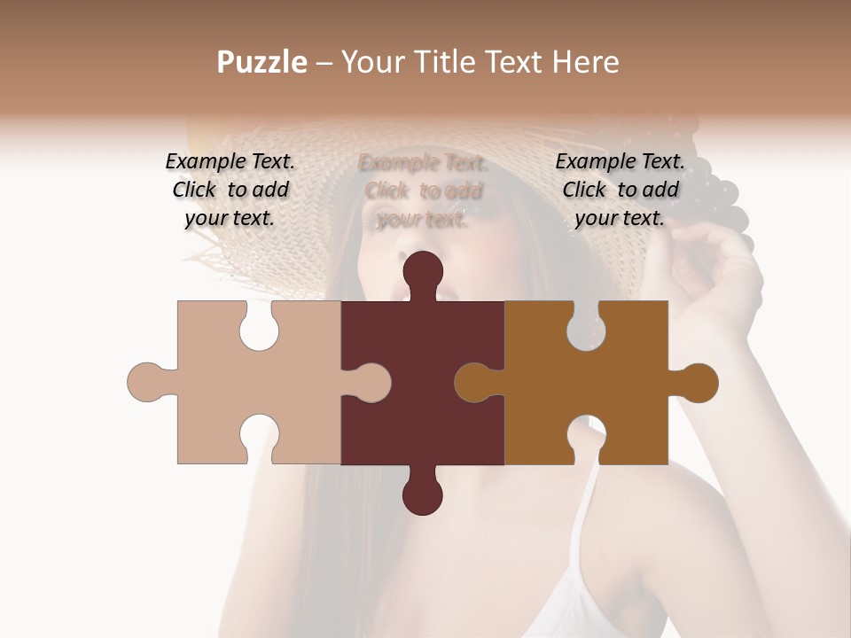 Portrait Girl Person PowerPoint Template