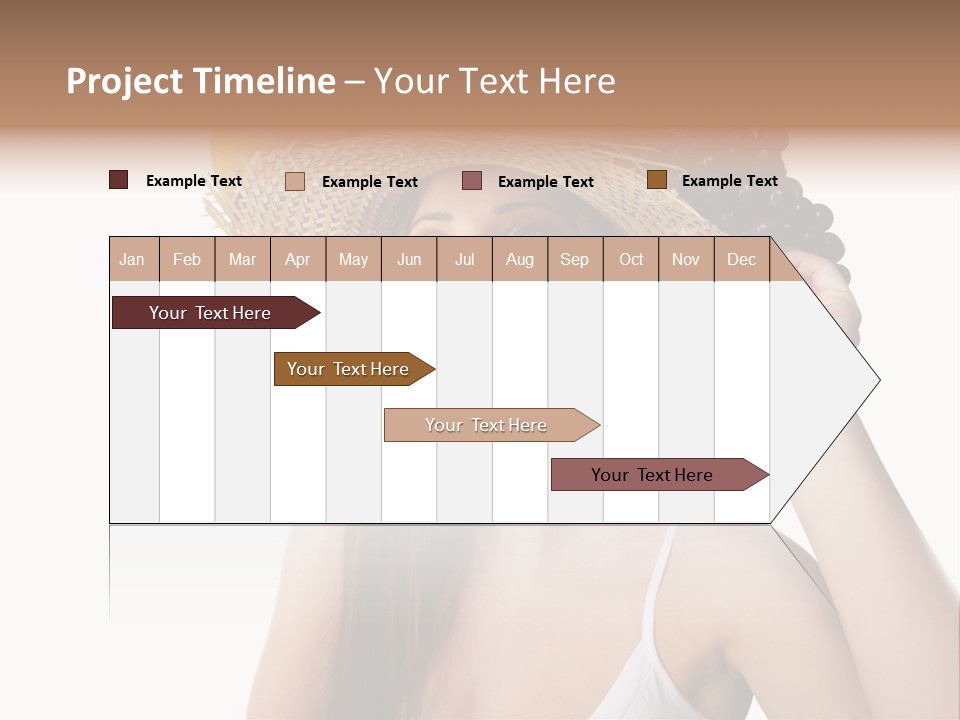 Portrait Girl Person PowerPoint Template