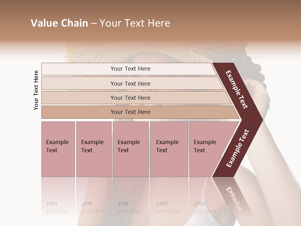 Portrait Girl Person PowerPoint Template