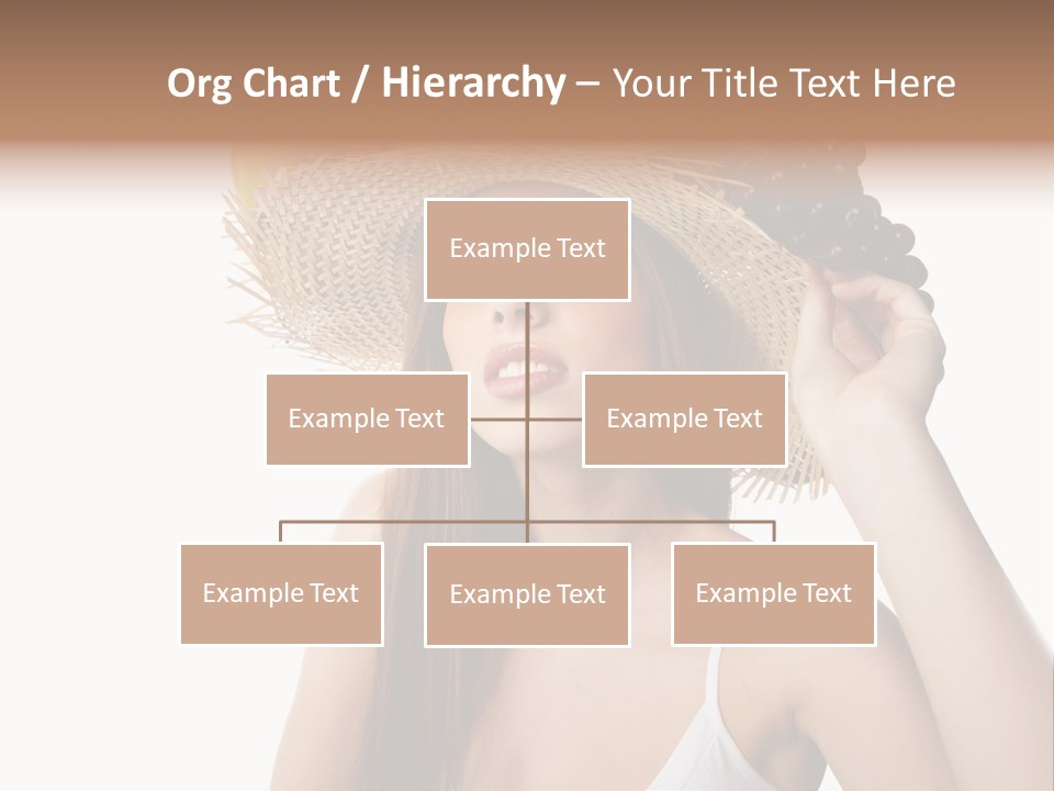 Portrait Girl Person PowerPoint Template