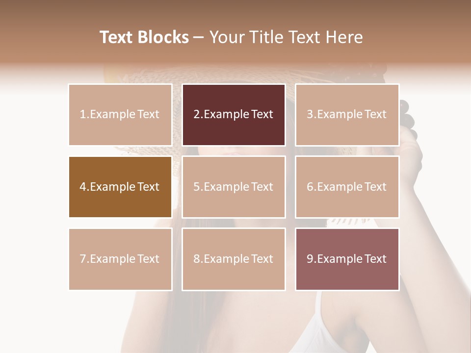 Portrait Girl Person PowerPoint Template