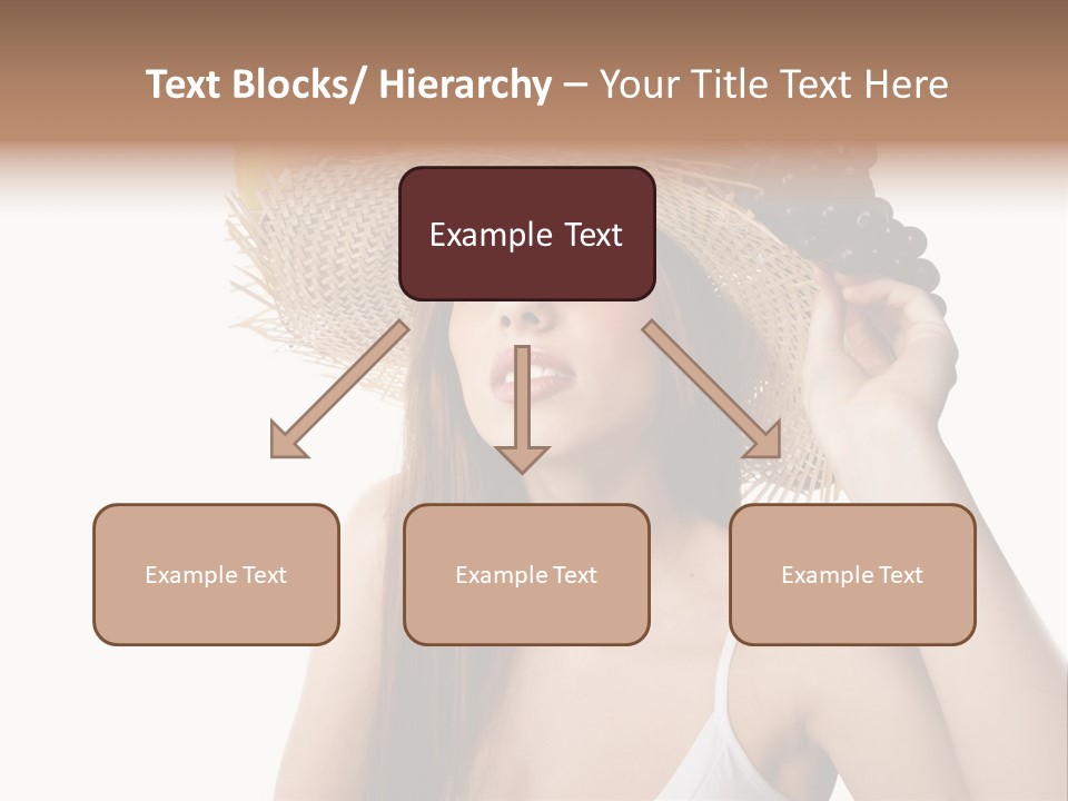 Portrait Girl Person PowerPoint Template