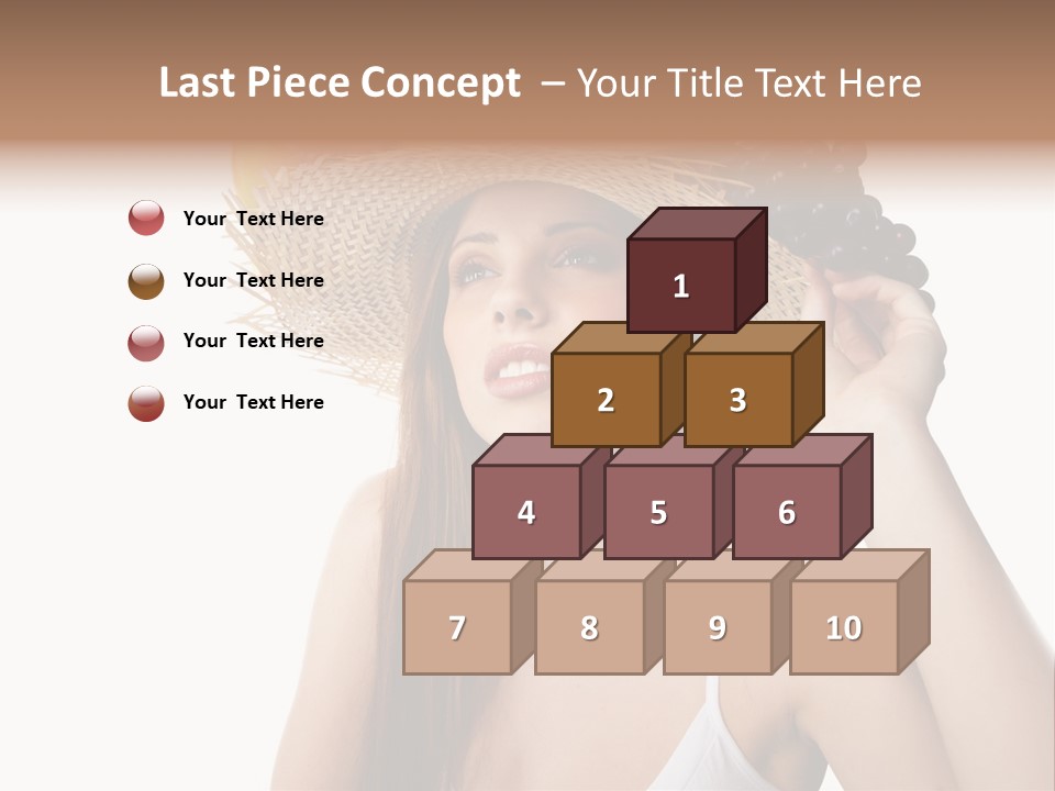 Portrait Girl Person PowerPoint Template