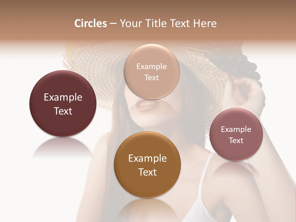 Portrait Girl Person PowerPoint Template