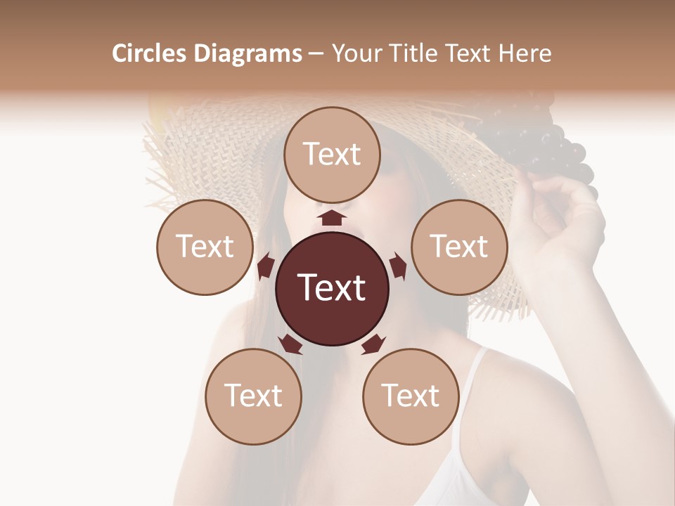 Portrait Girl Person PowerPoint Template