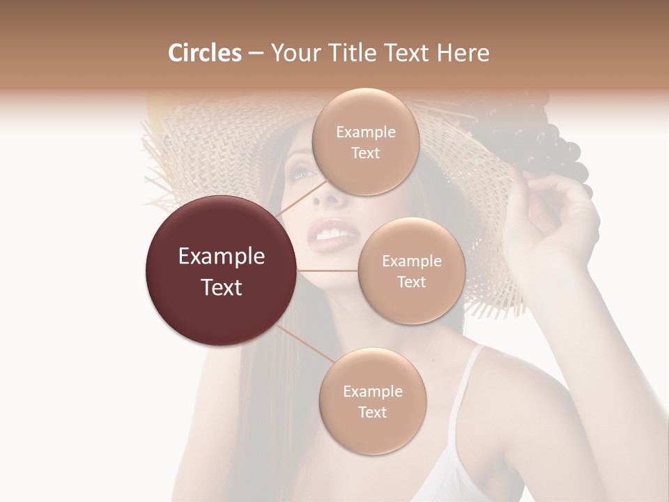 Portrait Girl Person PowerPoint Template