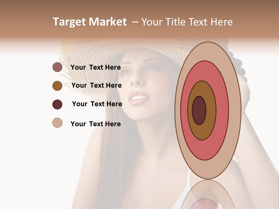 Portrait Girl Person PowerPoint Template