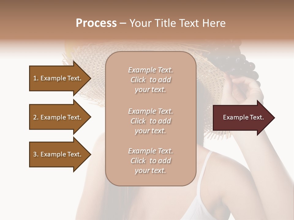 Portrait Girl Person PowerPoint Template