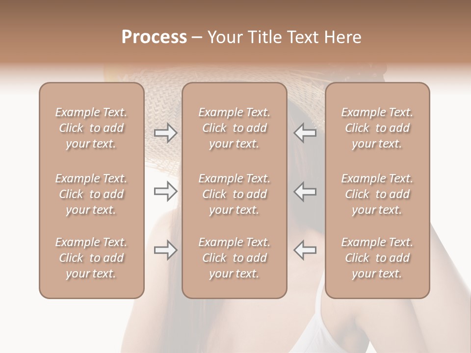 Portrait Girl Person PowerPoint Template