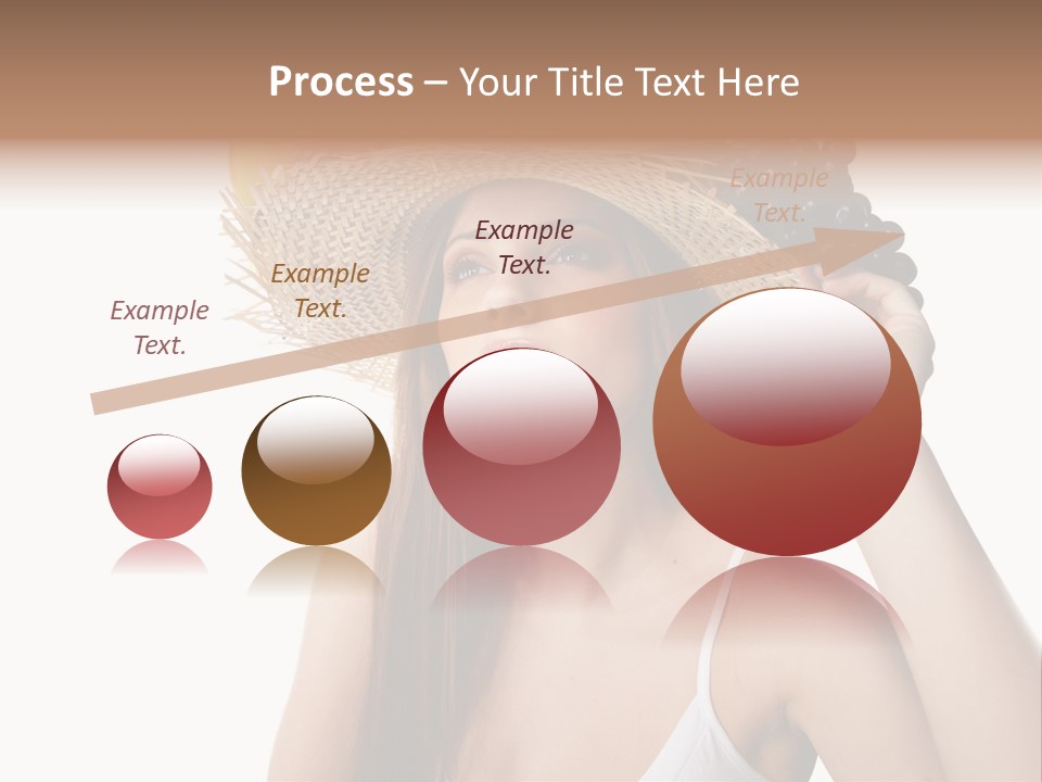 Portrait Girl Person PowerPoint Template