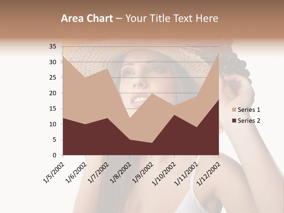 Portrait Girl Person PowerPoint Template