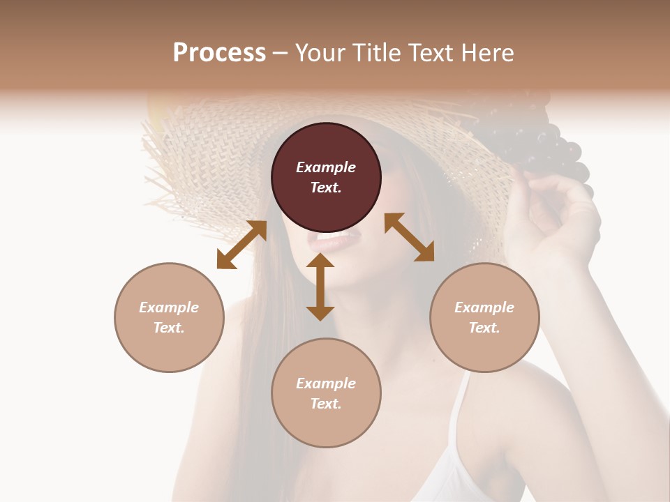 Portrait Girl Person PowerPoint Template