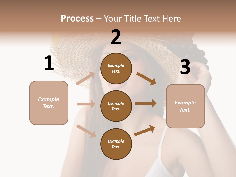 Portrait Girl Person PowerPoint Template