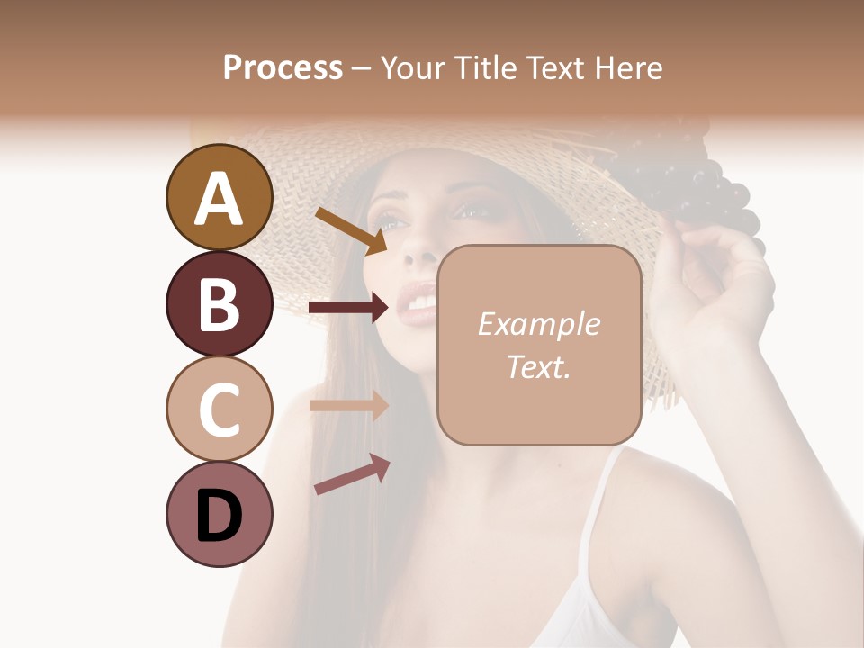 Portrait Girl Person PowerPoint Template