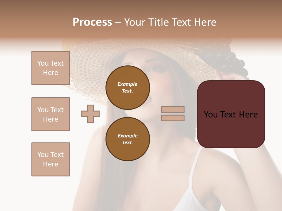 Portrait Girl Person PowerPoint Template