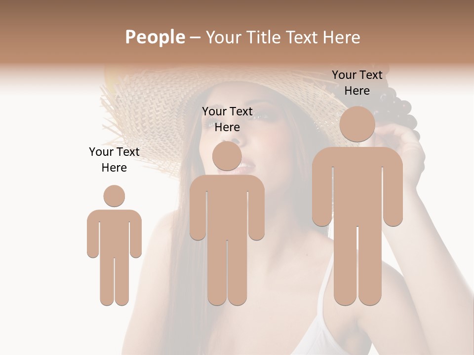 Portrait Girl Person PowerPoint Template