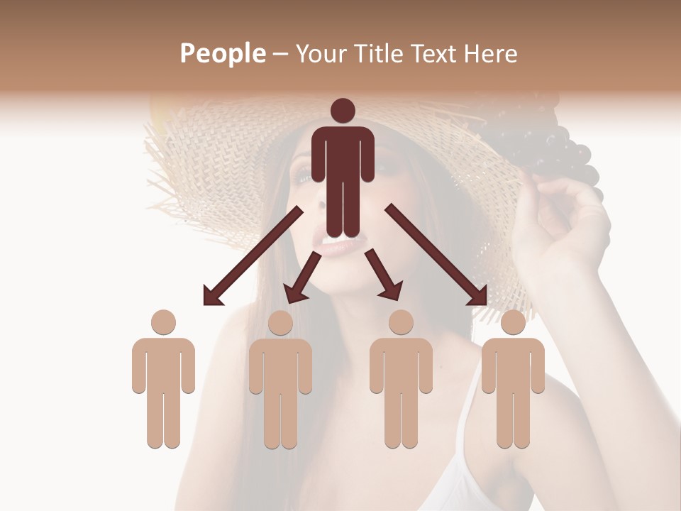 Portrait Girl Person PowerPoint Template