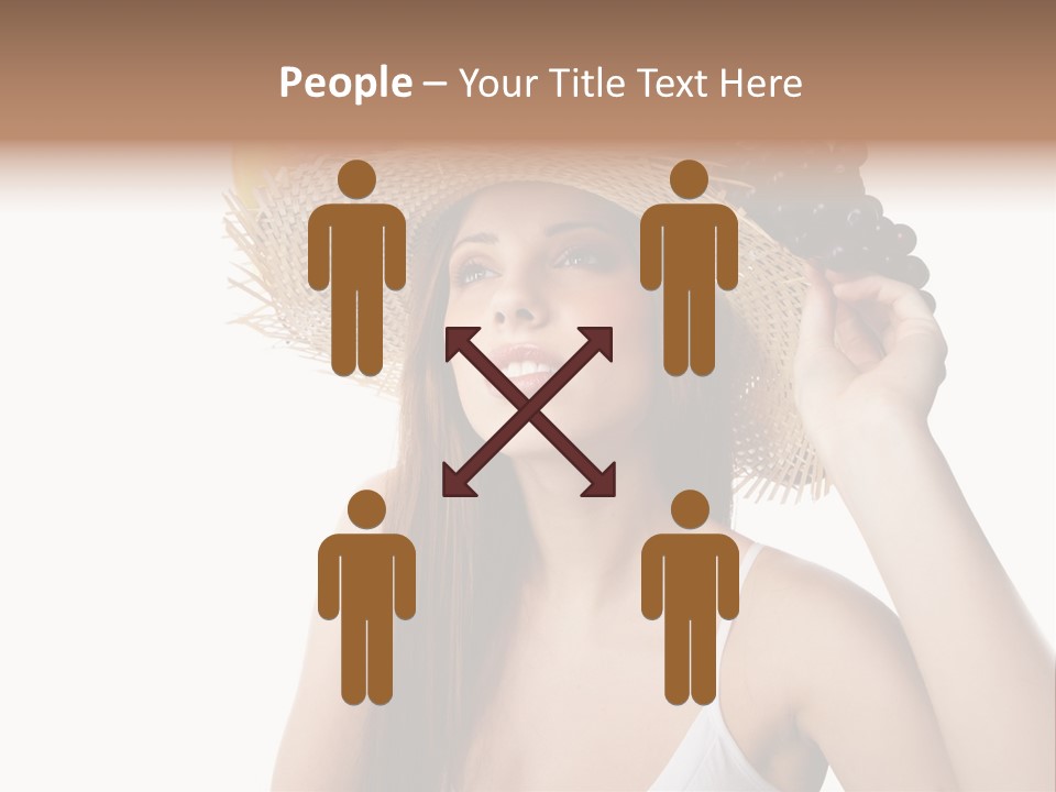 Portrait Girl Person PowerPoint Template