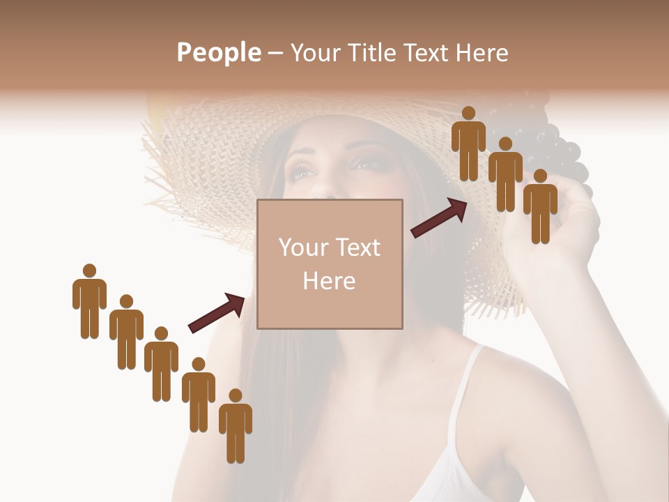 Portrait Girl Person PowerPoint Template