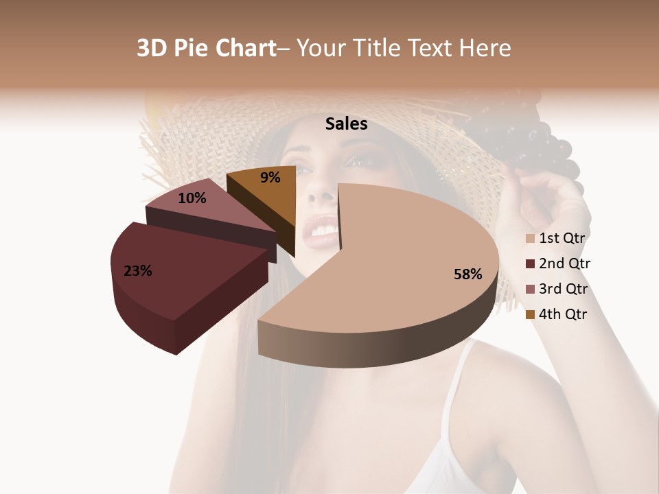 Portrait Girl Person PowerPoint Template