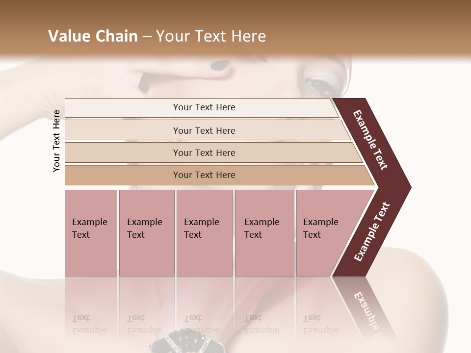 Female Manicure Elegant PowerPoint Template