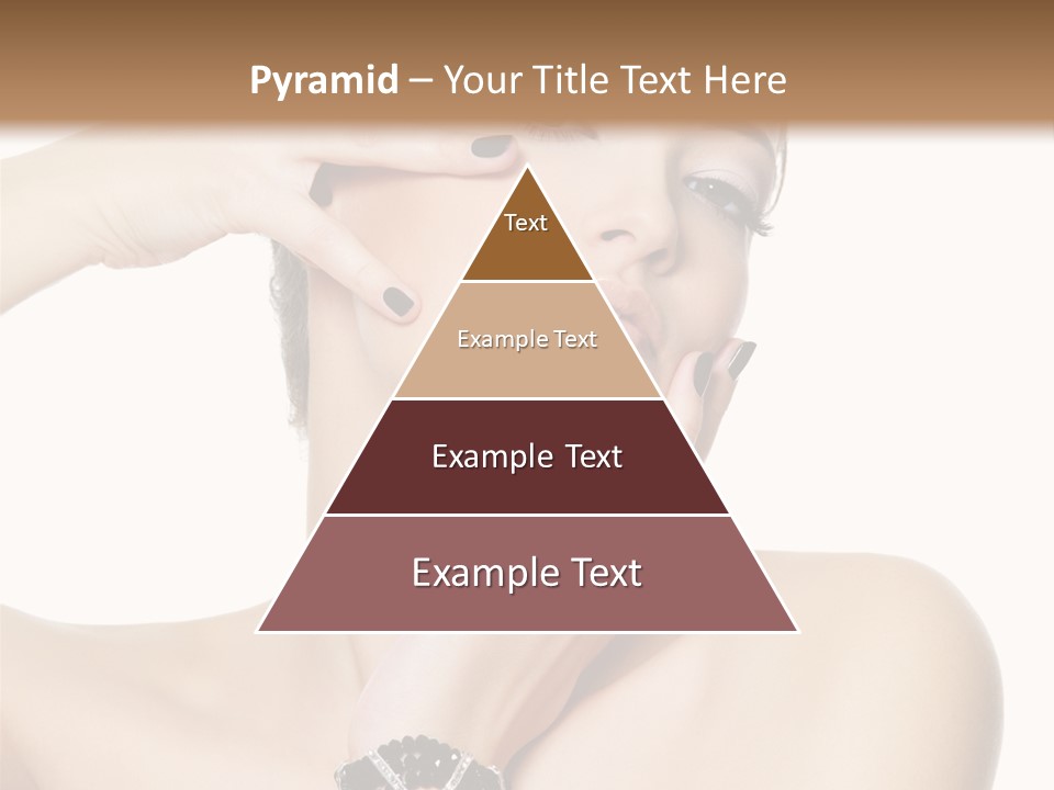 Female Manicure Elegant PowerPoint Template