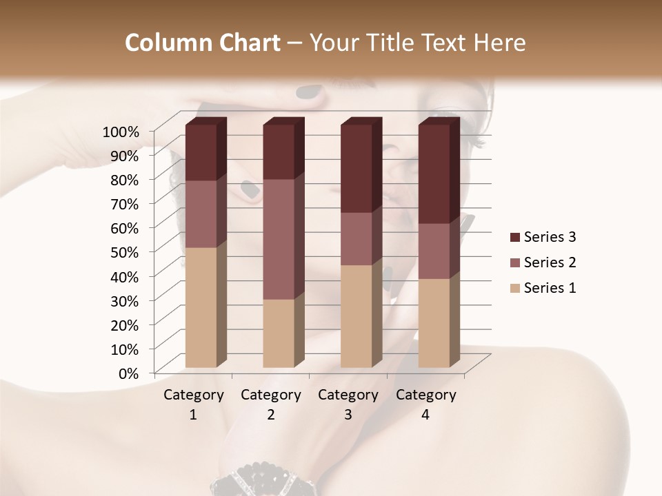 Female Manicure Elegant PowerPoint Template