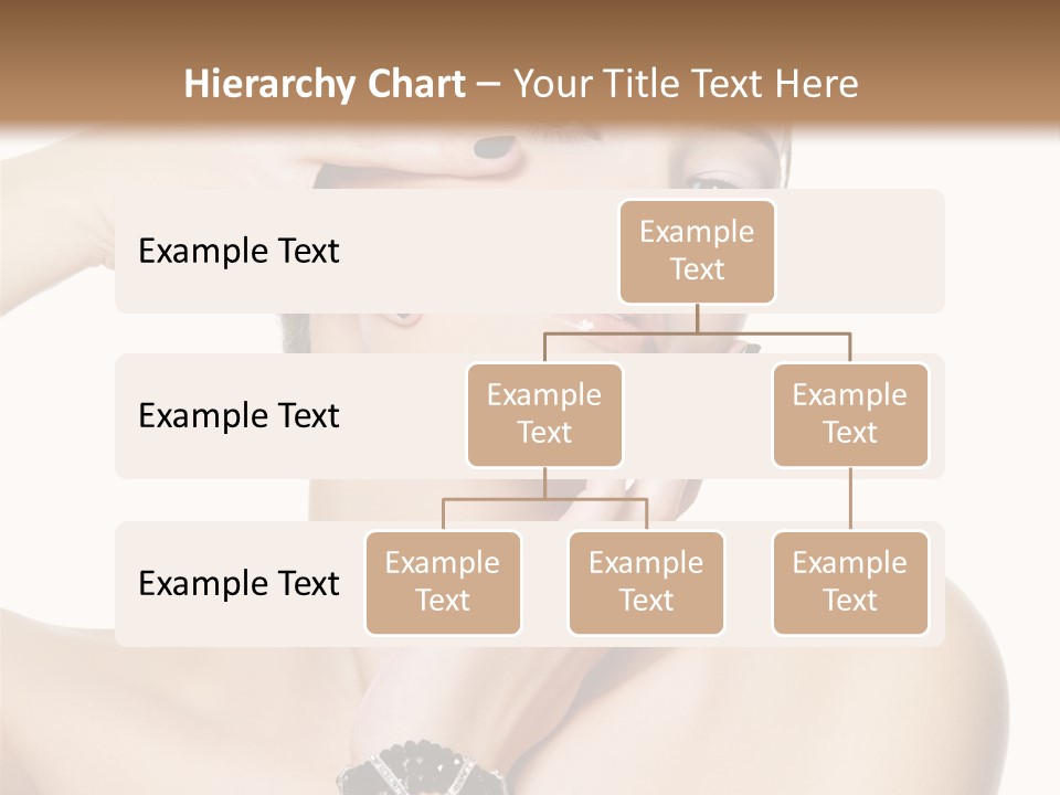 Female Manicure Elegant PowerPoint Template