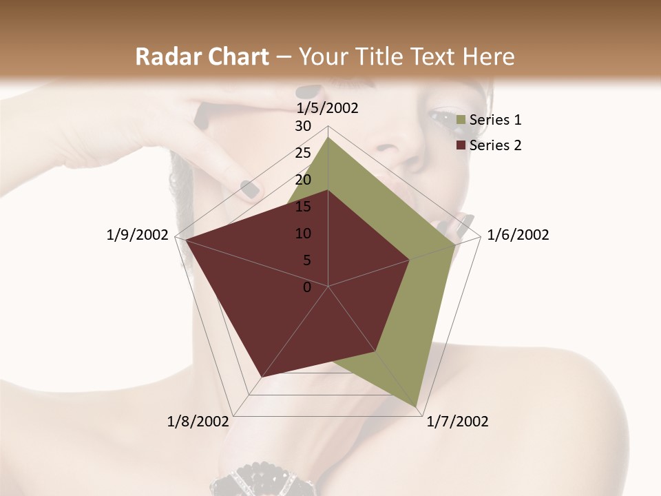 Female Manicure Elegant PowerPoint Template