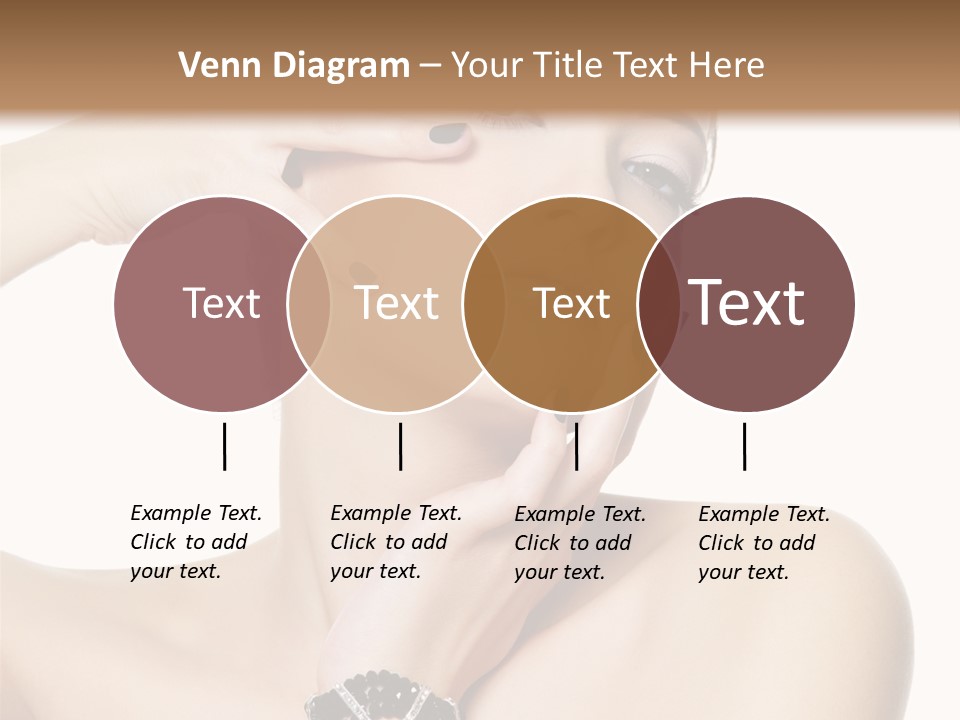 Female Manicure Elegant PowerPoint Template