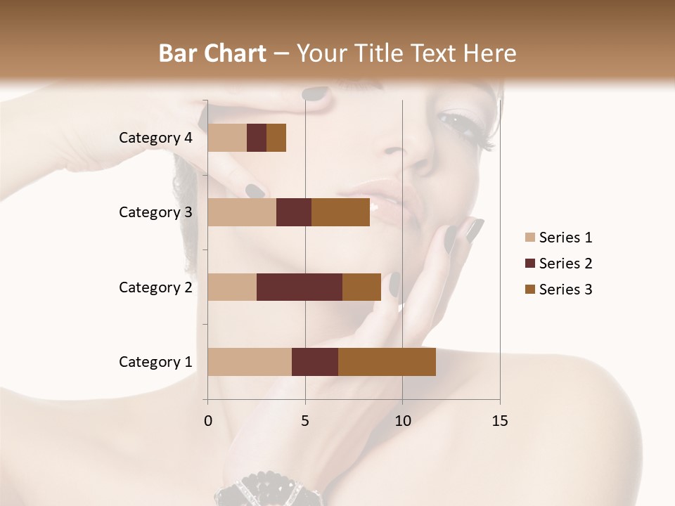 Female Manicure Elegant PowerPoint Template