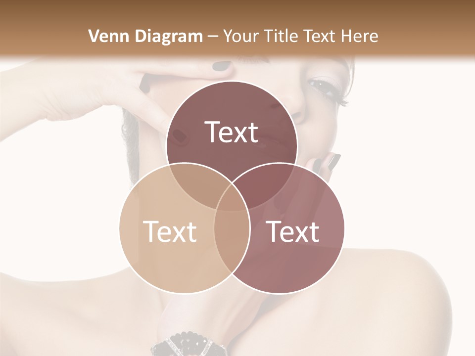 Female Manicure Elegant PowerPoint Template