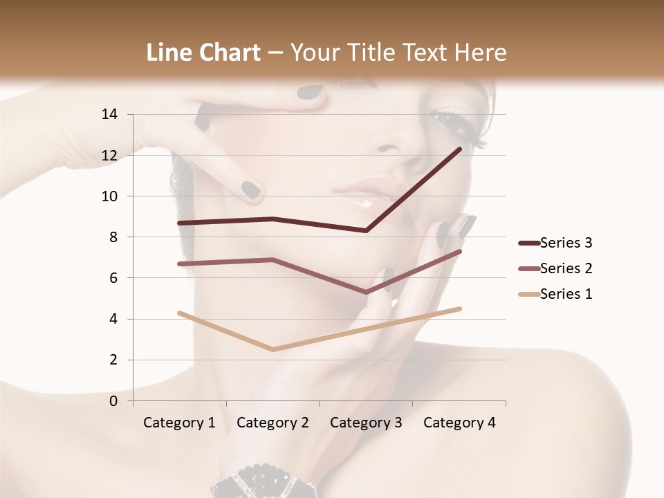 Female Manicure Elegant PowerPoint Template