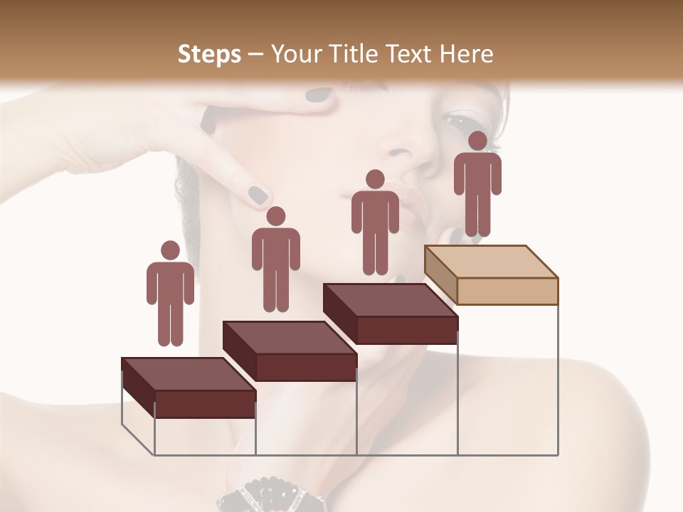 Female Manicure Elegant PowerPoint Template