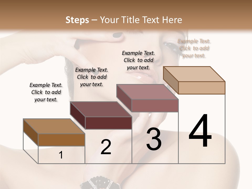 Female Manicure Elegant PowerPoint Template