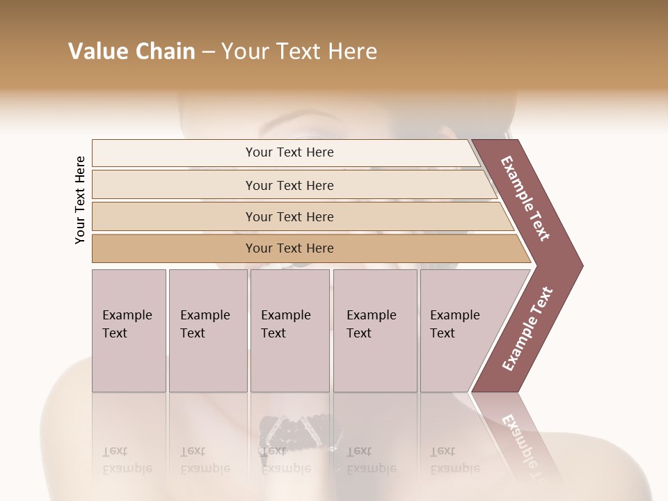 White Background Make Up  PowerPoint Template