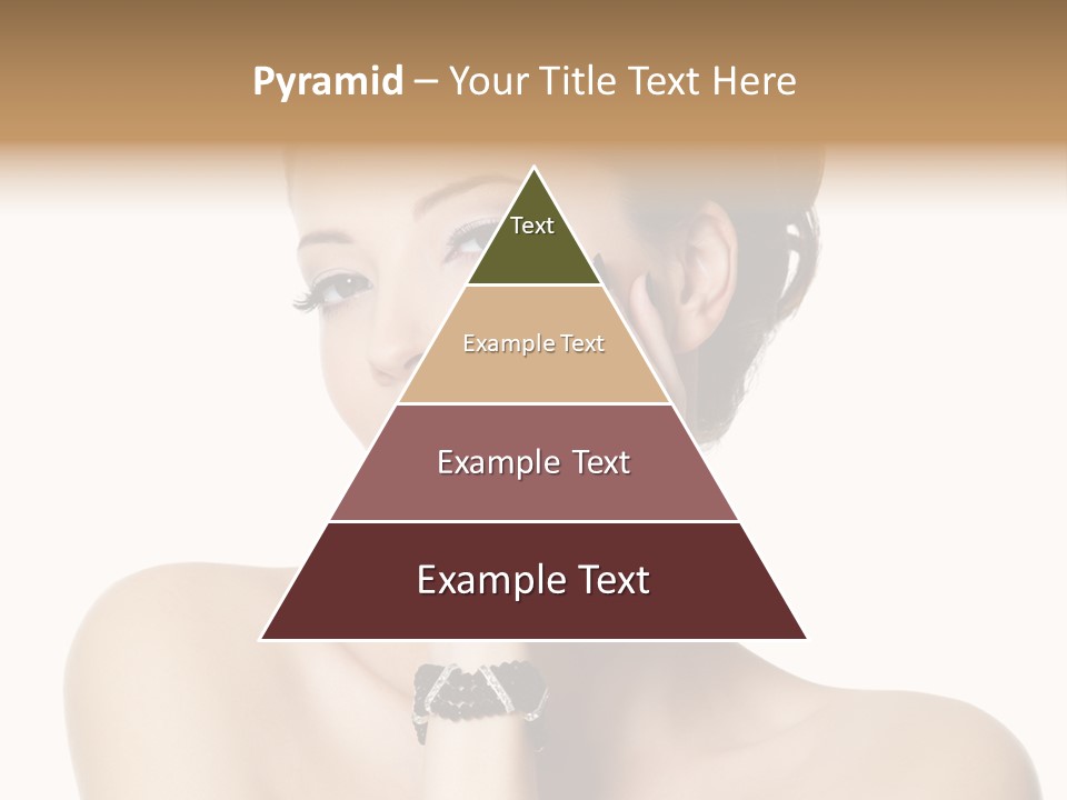 White Background Make Up  PowerPoint Template