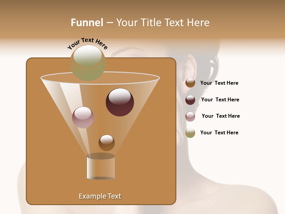 White Background Make Up  PowerPoint Template