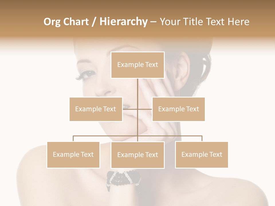 White Background Make Up  PowerPoint Template